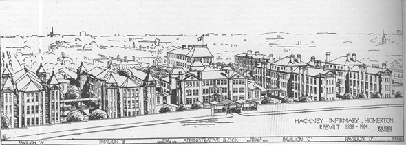 Photo:Hackney Union Infirmary, 1905