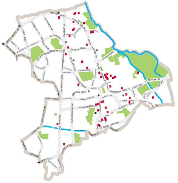Photo: Illustrative image for the 'Map of the Salvation Army in Hackney' page