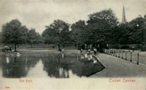 Photo:Clapton Common, with its grazing cows and dogs swimming in the pond, was outside the Booth's front door
