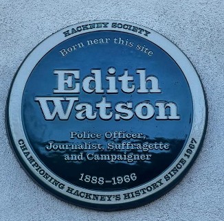 EDITH WATSON PLAQUE