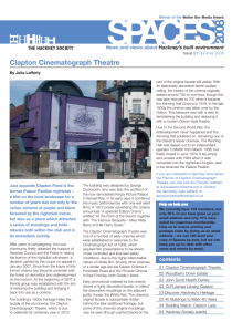First page of Spaces, issue 21