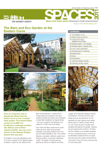 First page of Spaces, issue 31 and 32