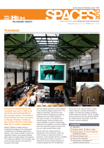 First page of Spaces, issue 40