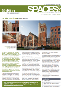 First page of Spaces, issue 50