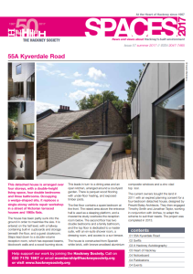 First page of Spaces, issue 57