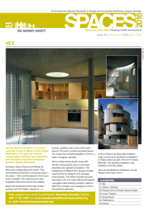 First page of Spaces, issue 59