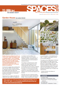 First page of Spaces, issue 62
