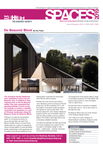 First page of Spaces, issue 66