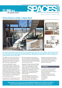 First page of Spaces, isse 72