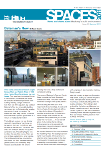 First page of Spaces, issue 33