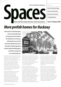 Spaces - Autumn 2002, Issue 12
